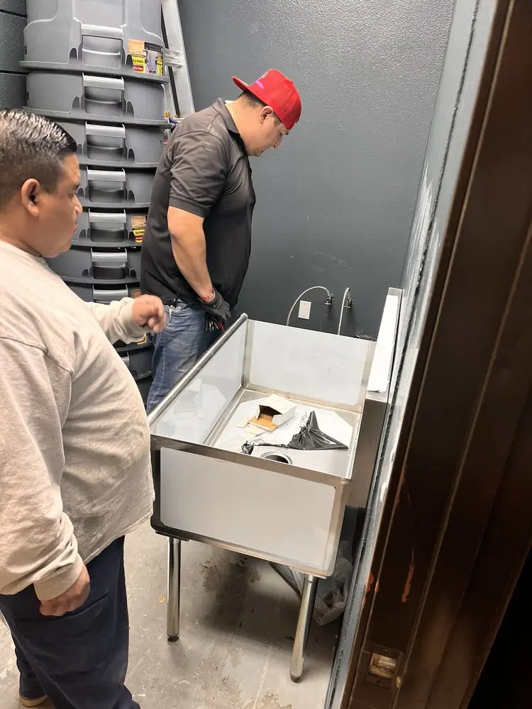 Commercial plumbing and sink installation in Perry Hall