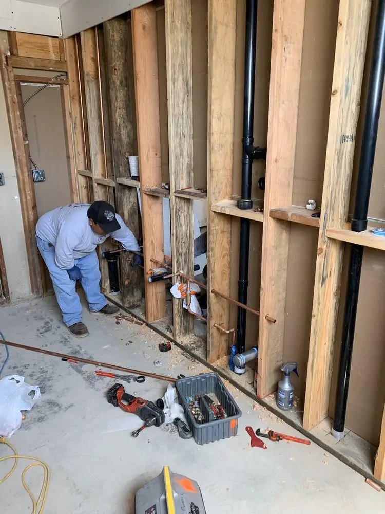 Commercial rough-in plumbing for Commercial Plumbing in Perry Hall